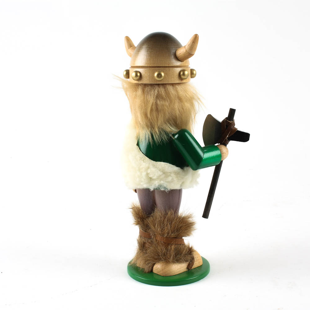 German Steinbach Wooden "Viking" Incense Smoker Figurine