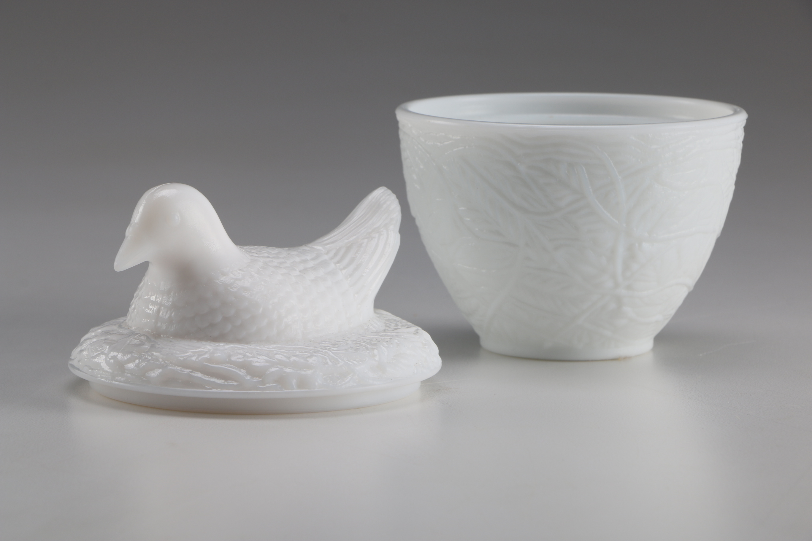 Assorted Milk Glass Including Avon Pieces