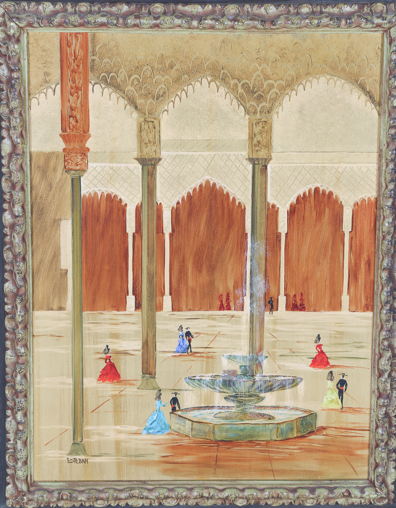 Spanish Themed Painting by Esteban