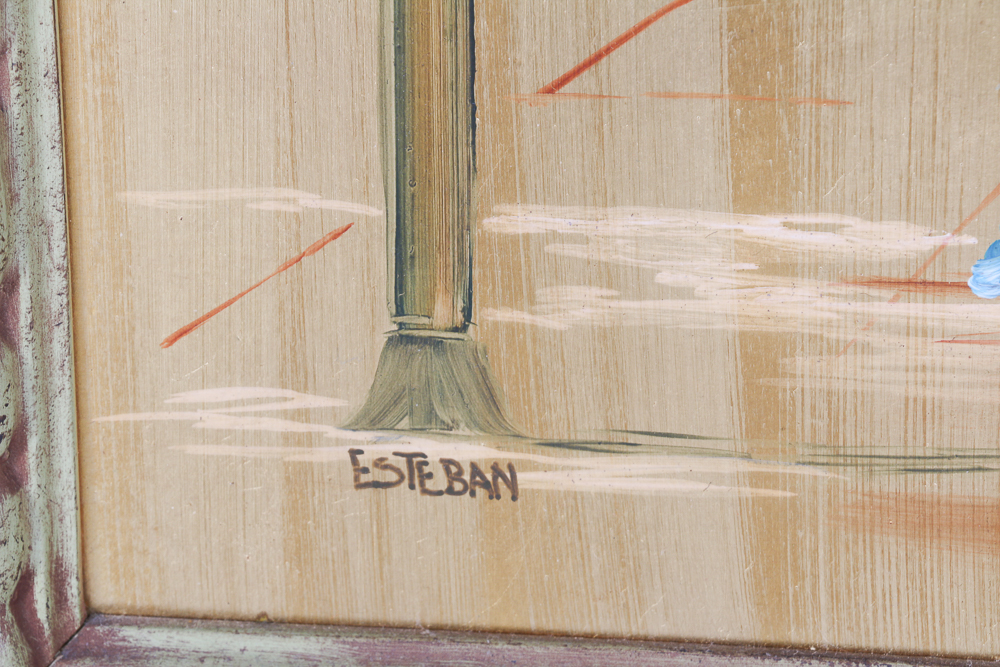 Spanish Themed Painting by Esteban