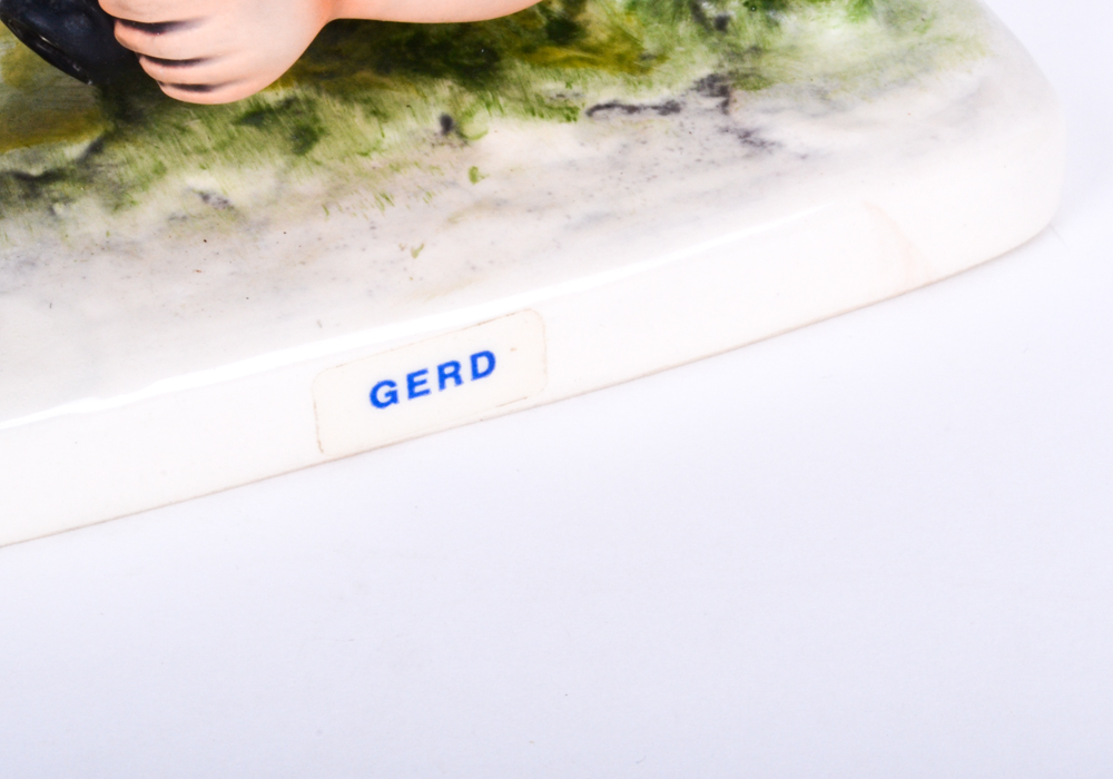 Goebel "Gerd the Diver" Gnome Figurine