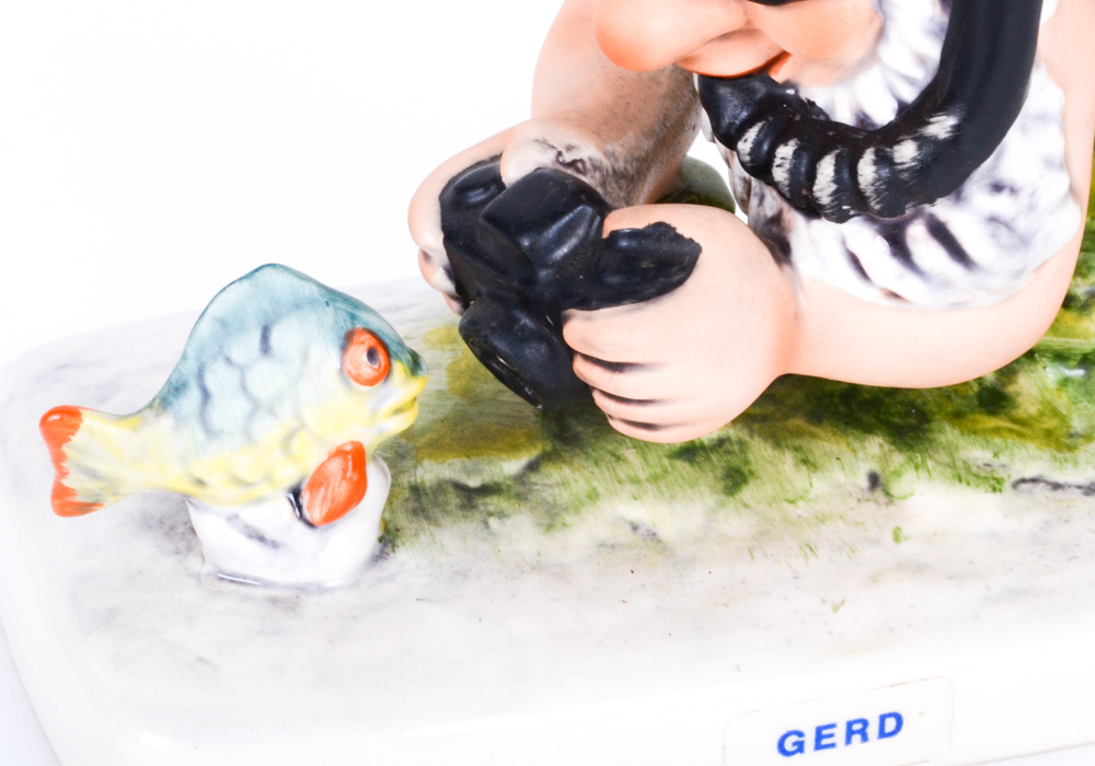 Goebel "Gerd the Diver" Gnome Figurine