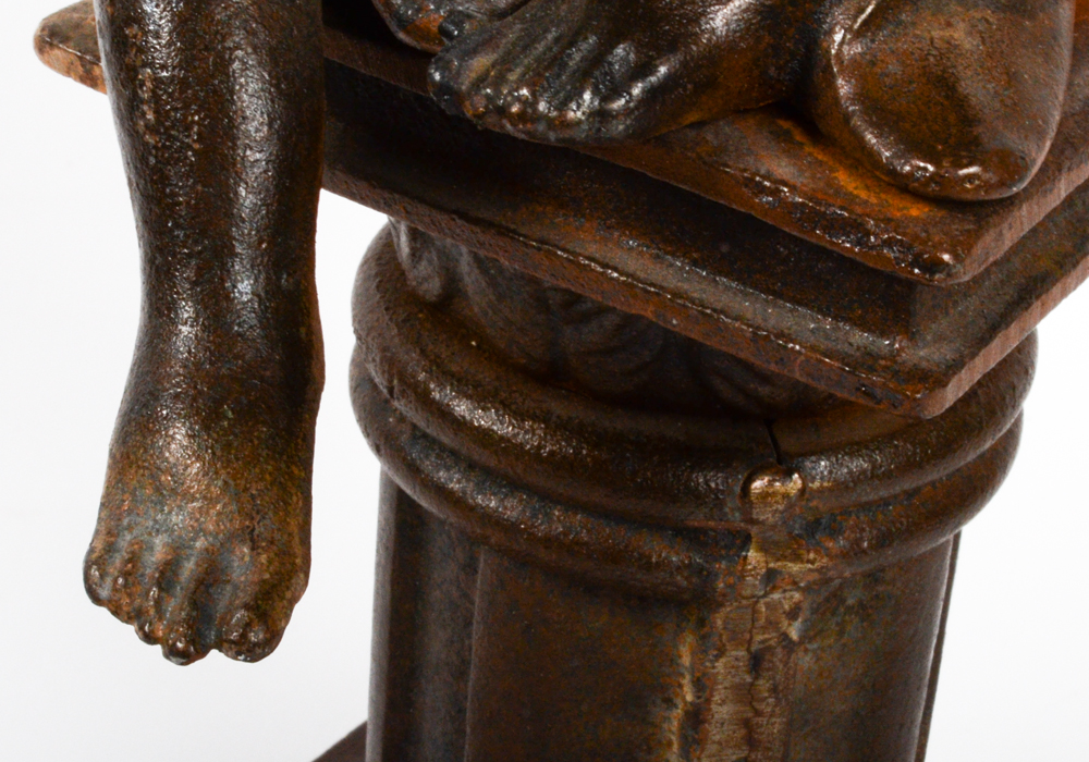 Cast Iron Angel Statue