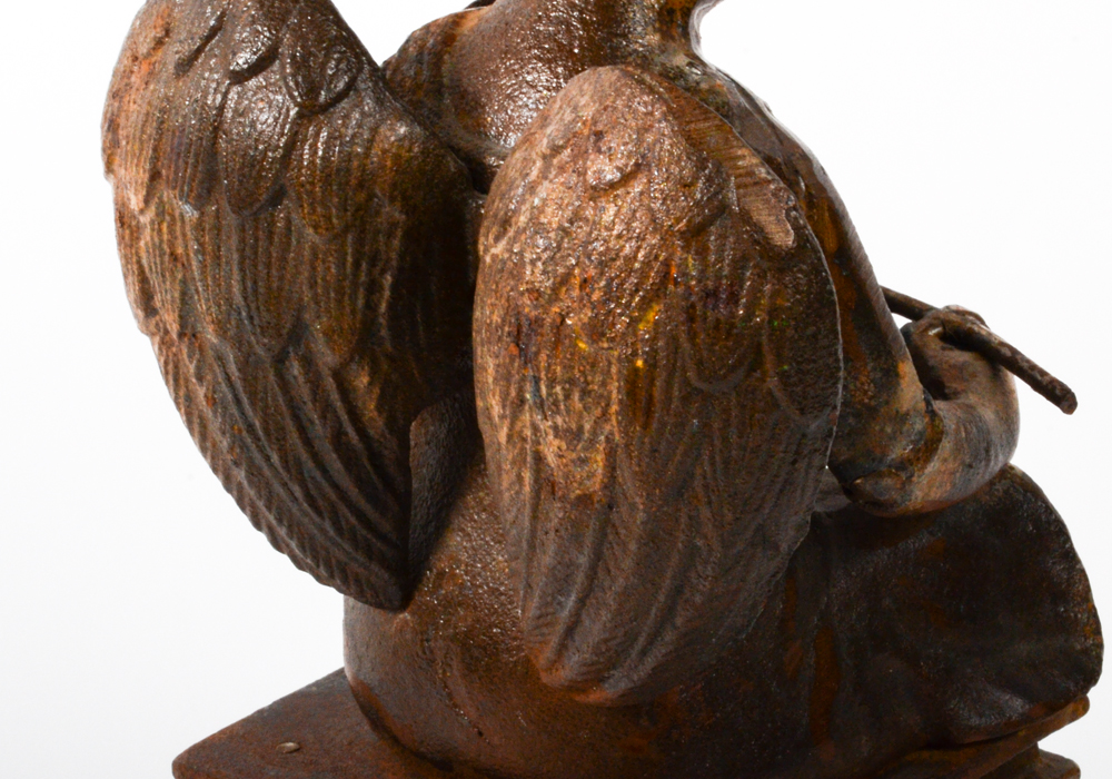 Cast Iron Angel Statue