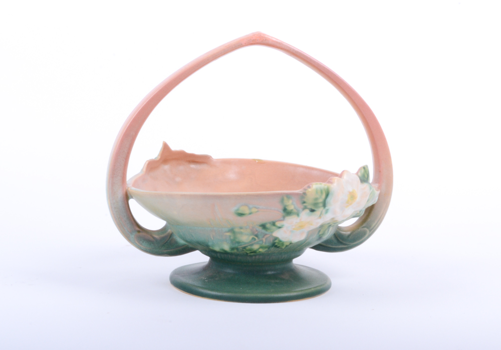 Roseville Art Pottery Basket