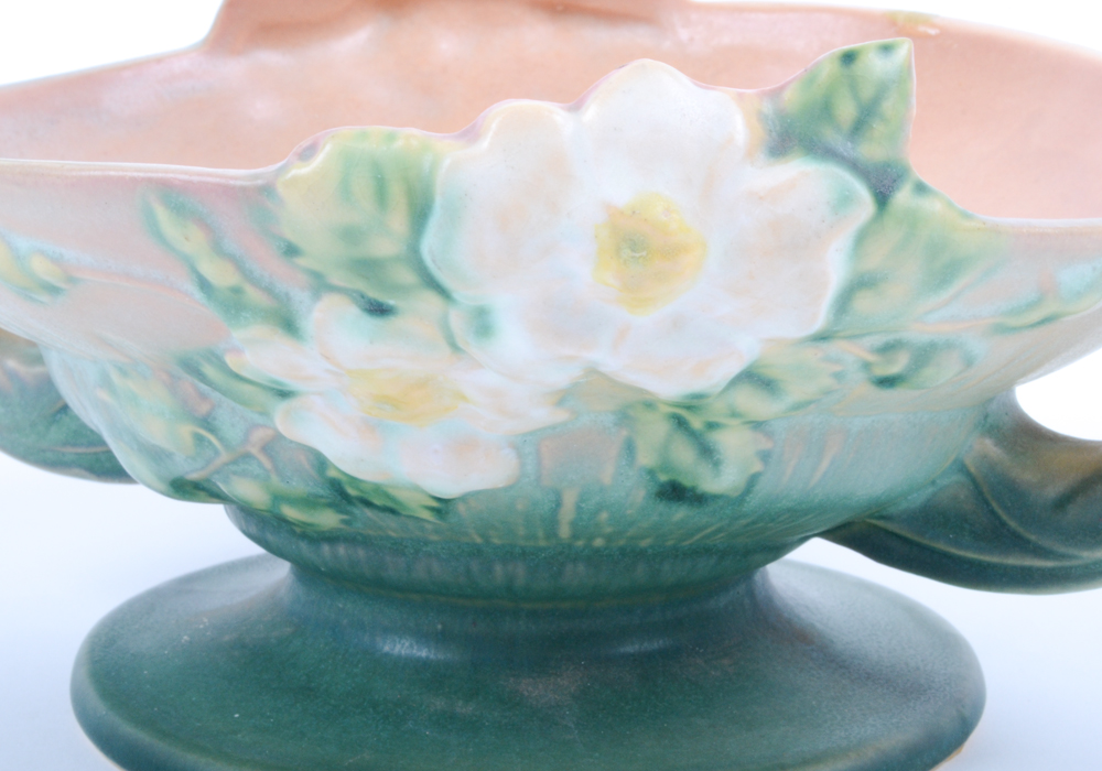 Roseville Art Pottery Basket