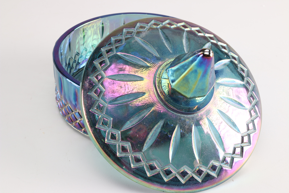 Vintage Carnival Glass Candy Dishes