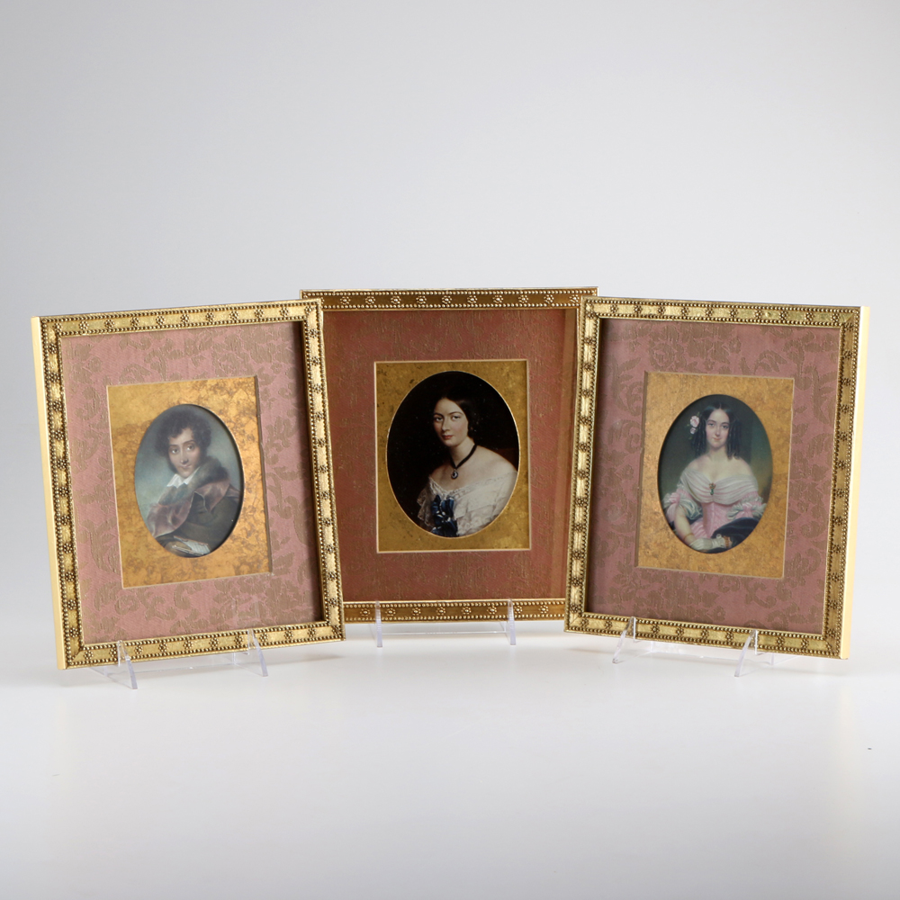 Collection of Reproduction Victorian Portraits