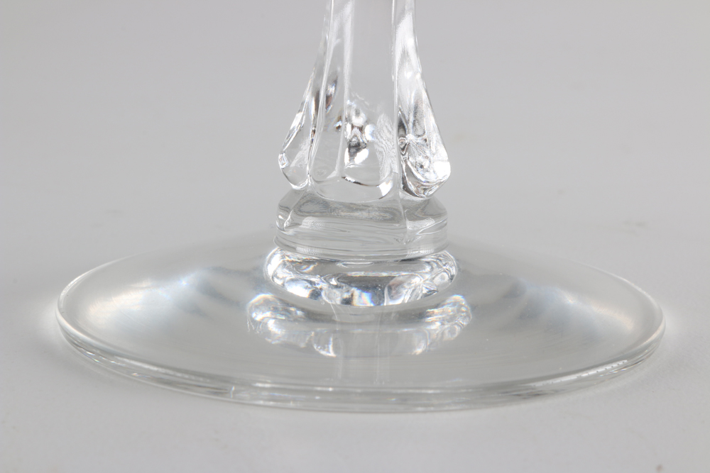 Fostoria Wedding Ring Champagne Glasses