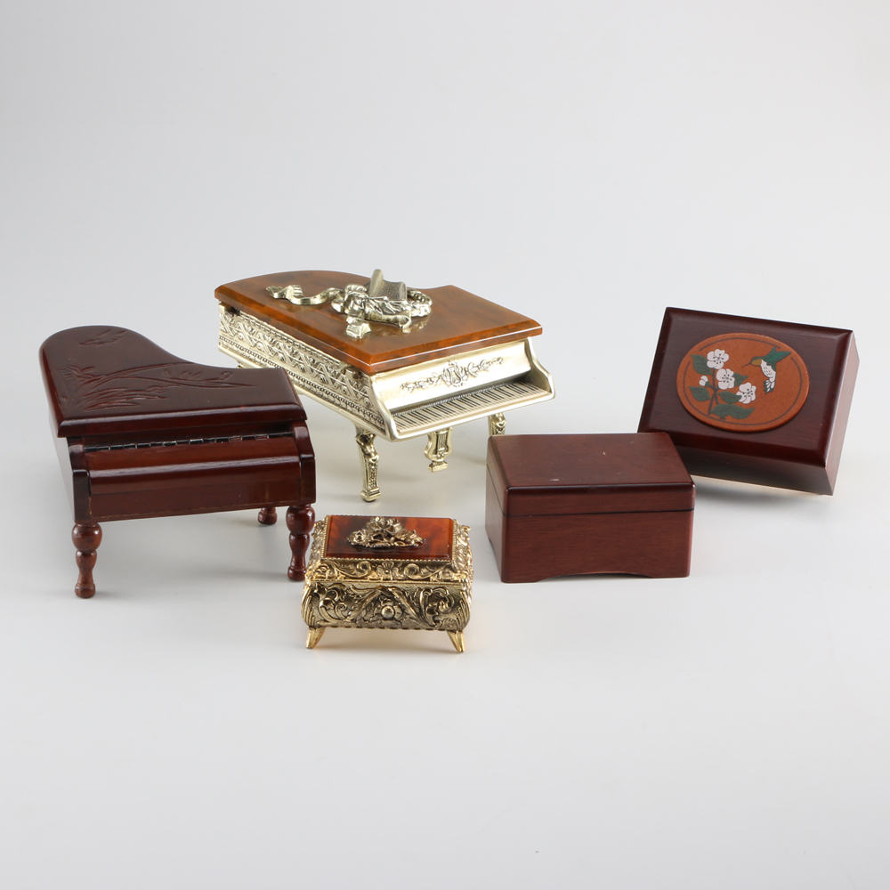 Collection of Music Boxes