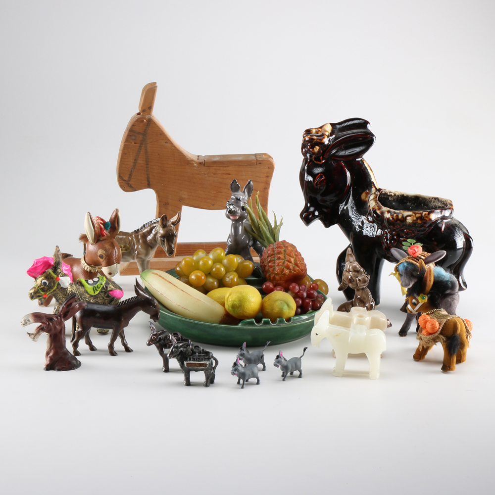 Assorted Vintage Donkeys