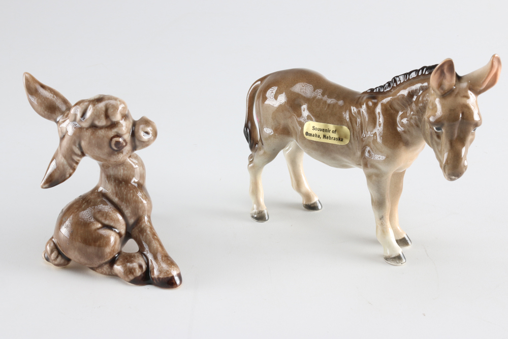 Assorted Vintage Donkeys