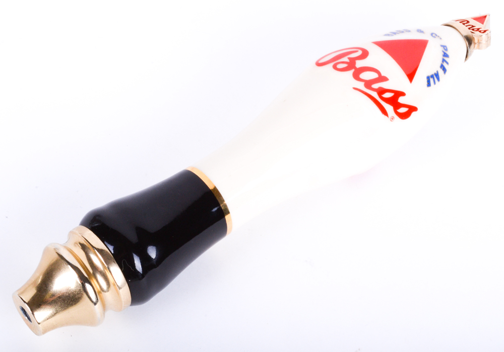 Collection of Beer Tap Handles and Decor