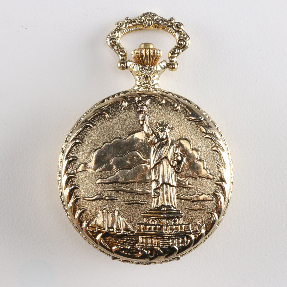 Statue of Liberty Centennial Commemorative Pocket Watch