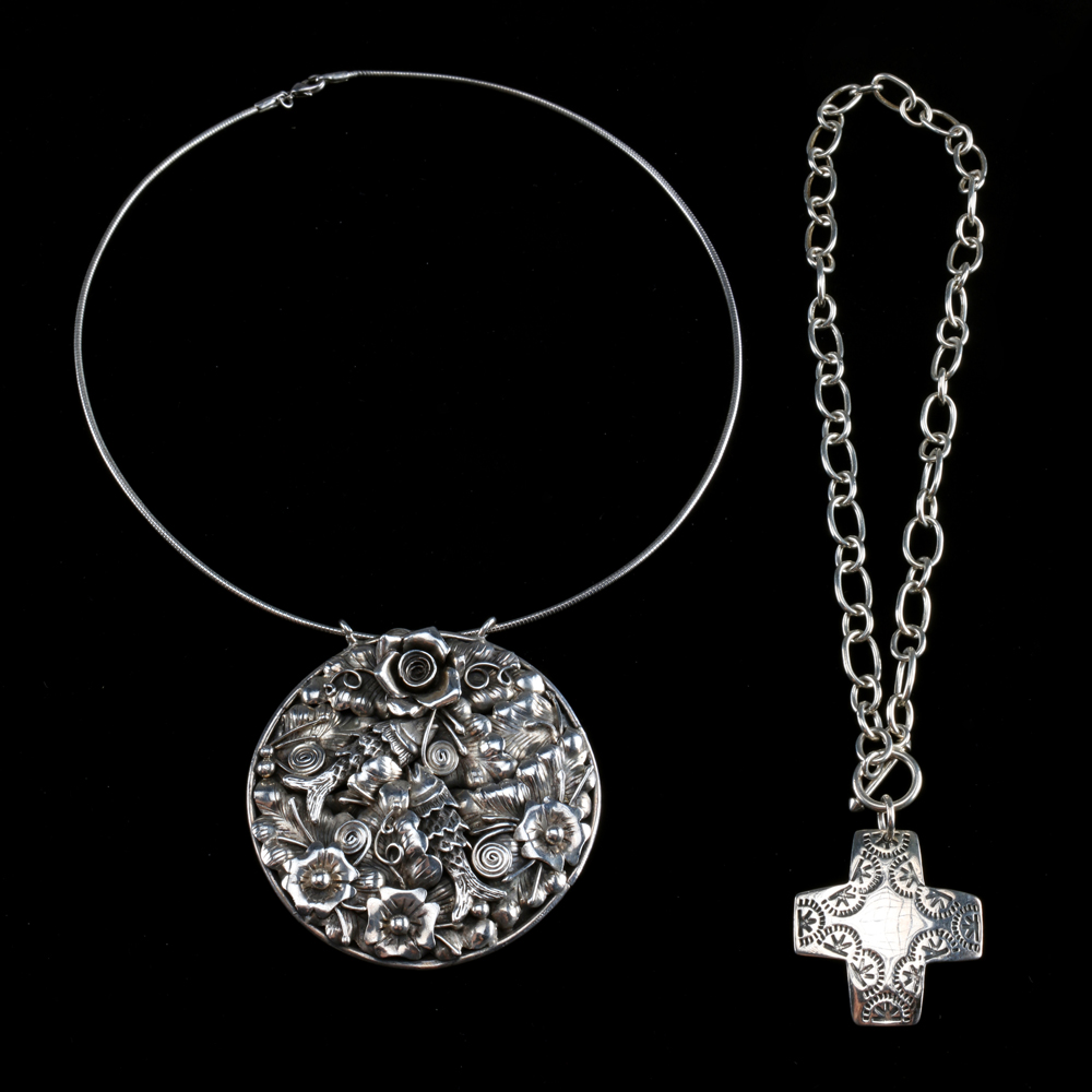 Two Sterling Silver Necklaces