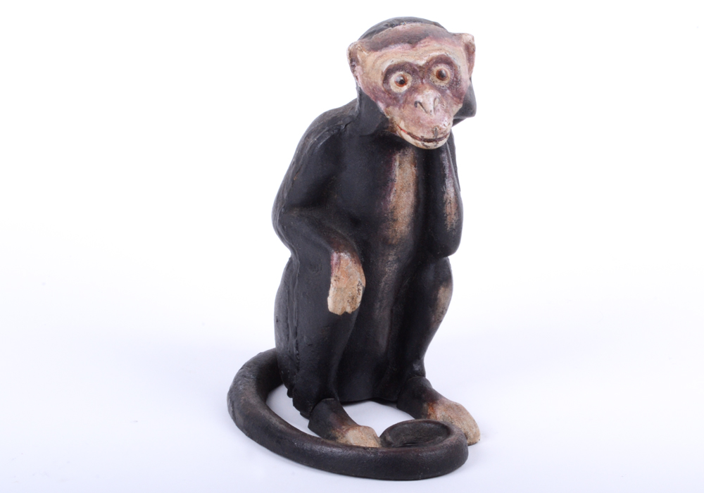 Cast Iron Monkey Bank