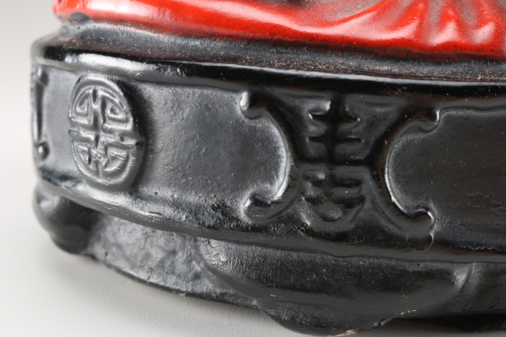 Budai Statues and Lamp