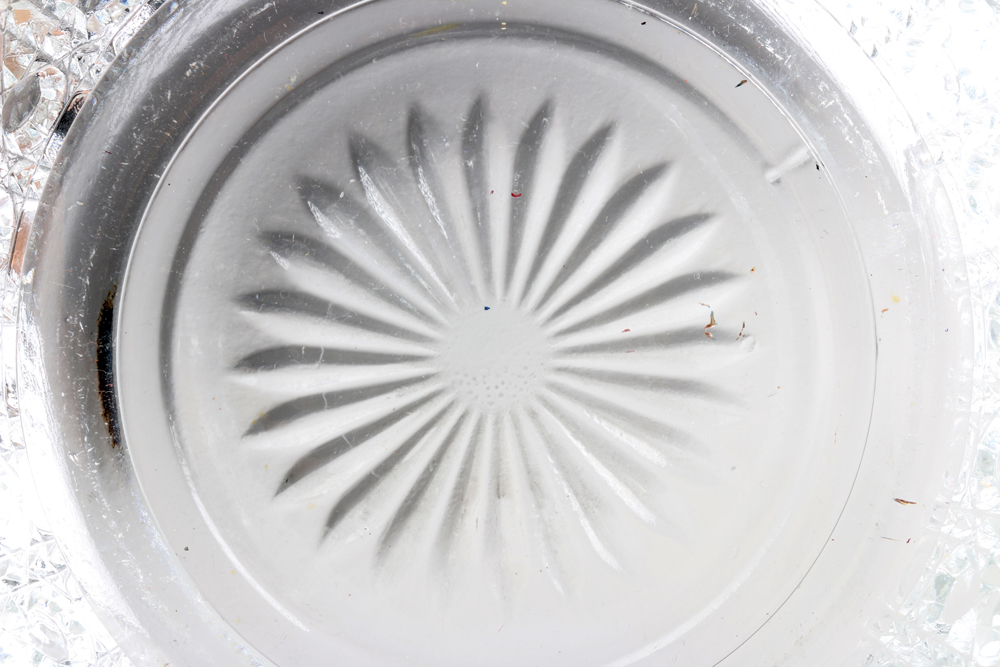 Pressed Glass Serve Ware