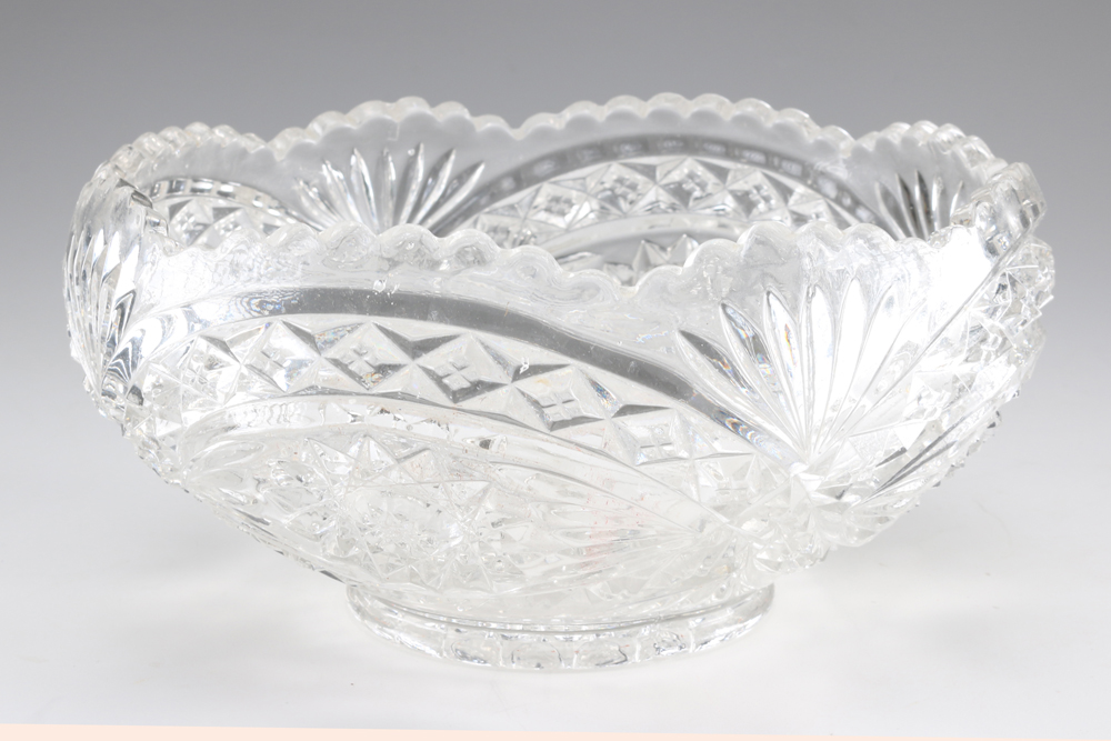 Pressed Glass Serve Ware