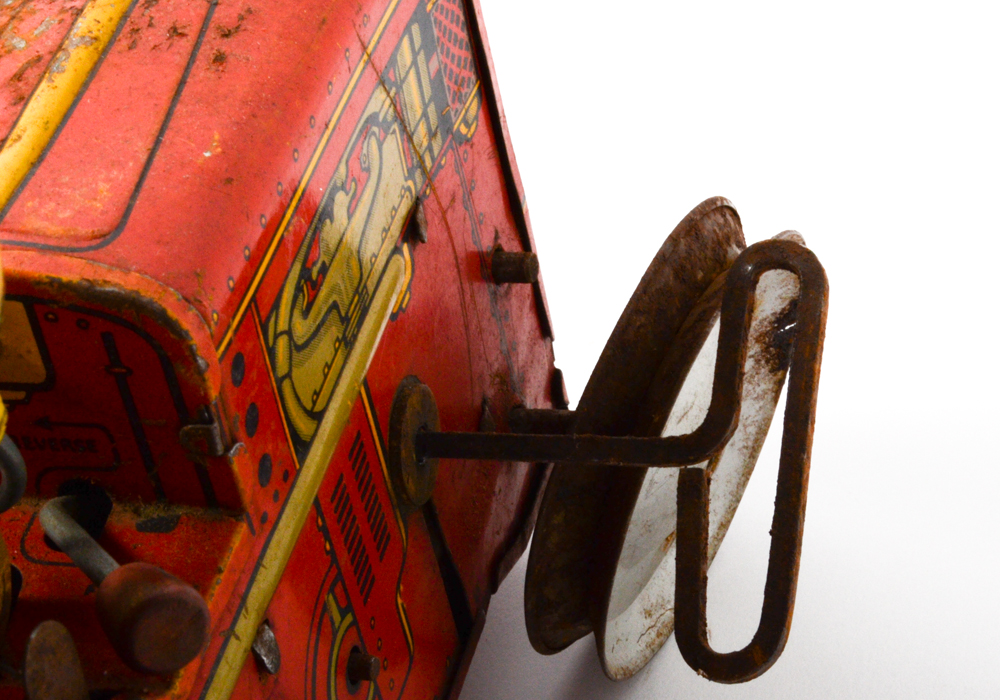 Marx Tin Litho Tractor Wind-up Toy