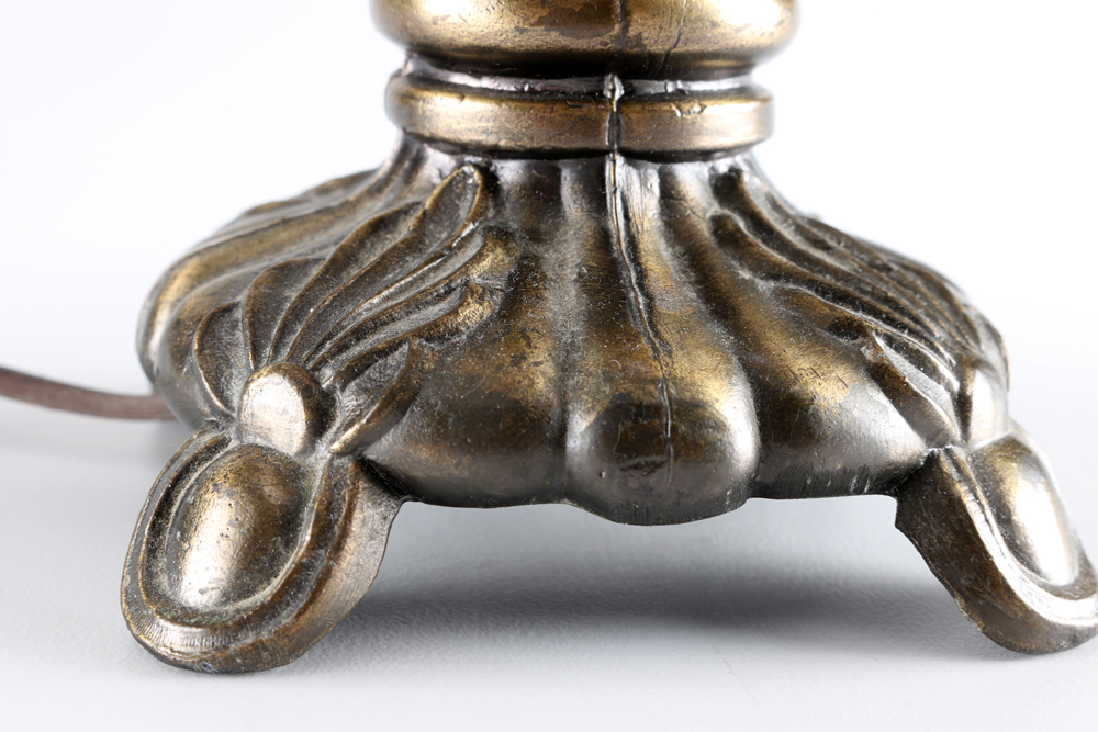 Pair of Tiffany Style Glass Lamps