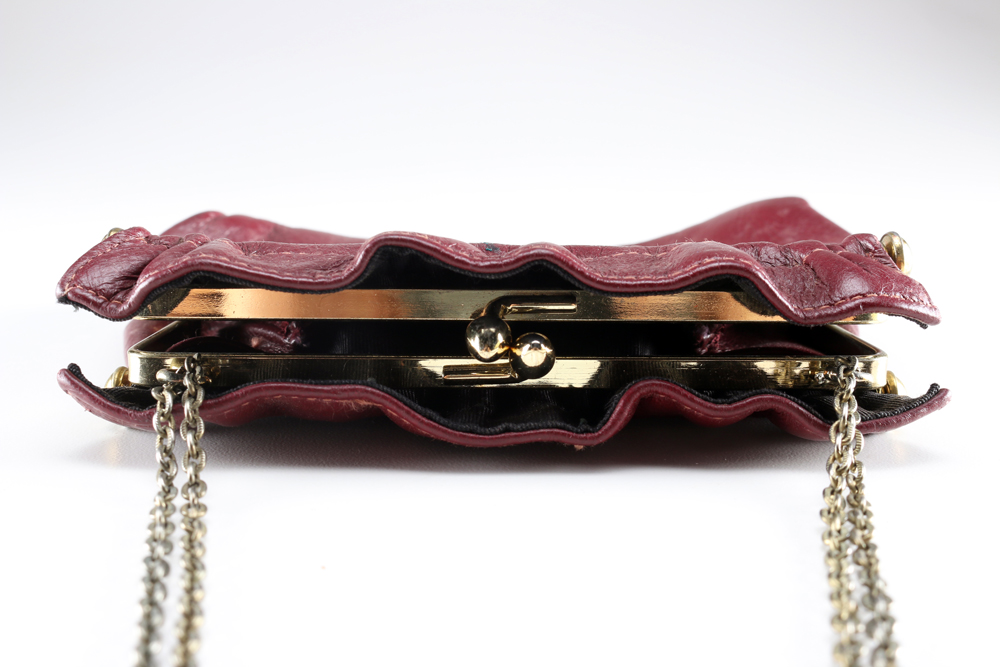 Collection of Vintage Leather Handbags.