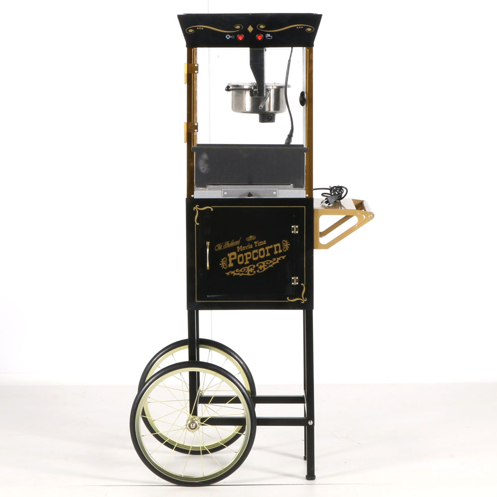 Old Fashioned Movie Time Popcorn Machine