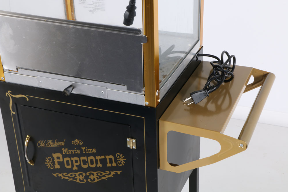 Old Fashioned Movie Time Popcorn Machine