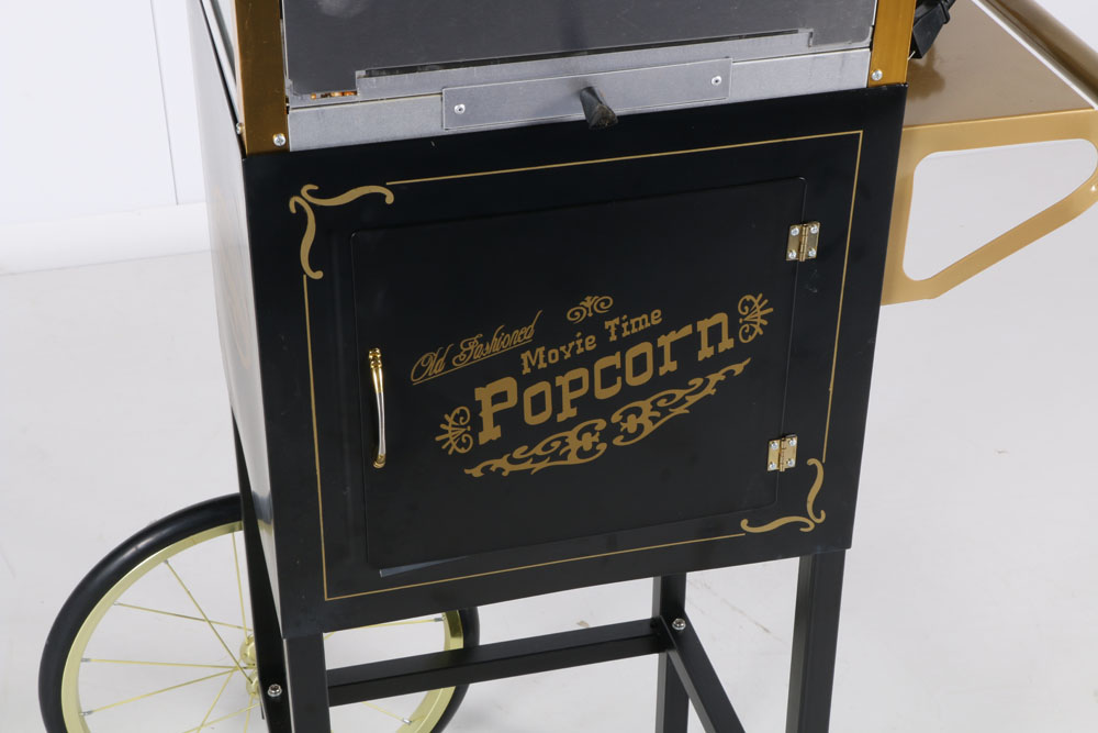 Old Fashioned Movie Time Popcorn Machine