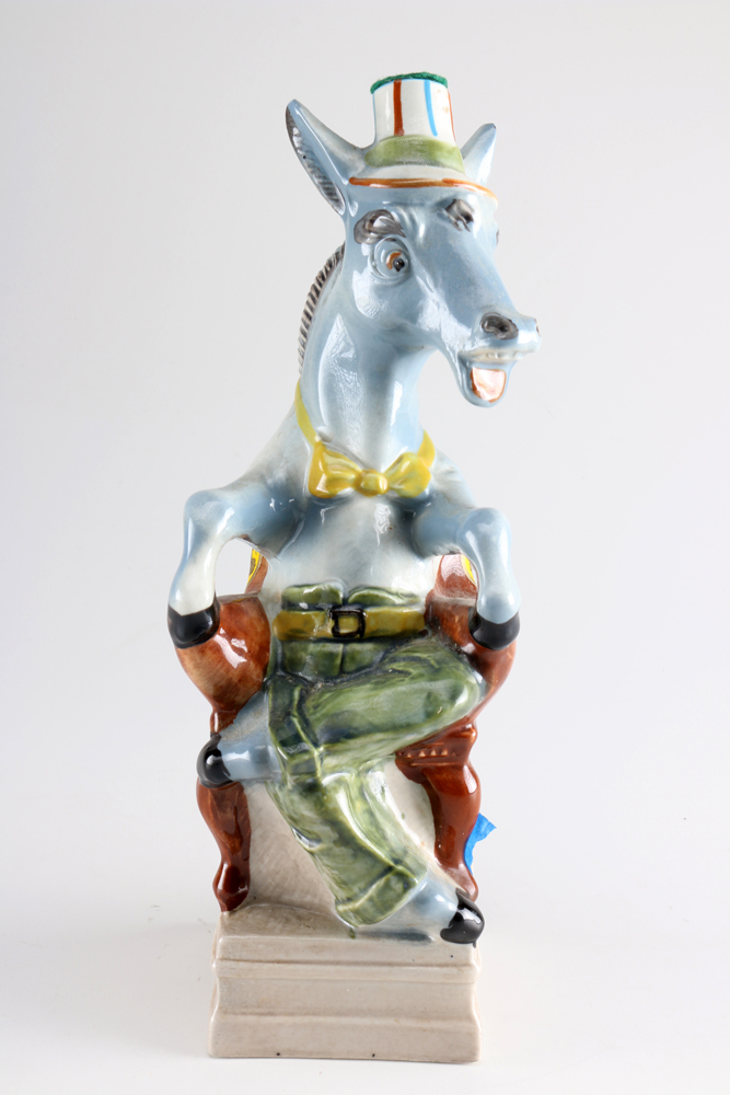 Collection Of Vintage Liquor Bottles And Barware