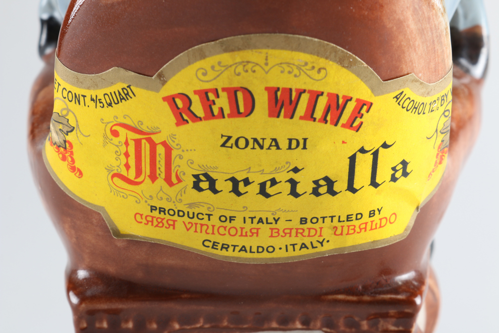 Collection Of Vintage Liquor Bottles And Barware