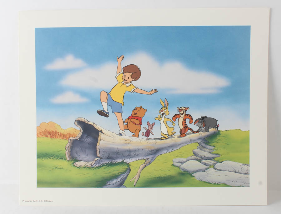 Disney's "Winnie The Pooh" Exclusive Lithograph Portfolio