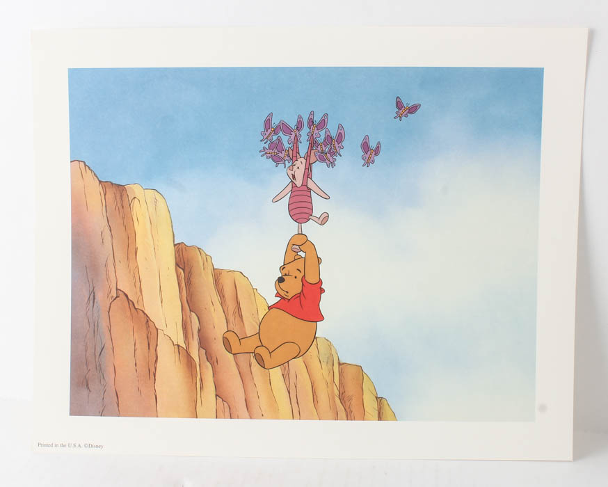 Disney's "Winnie The Pooh" Exclusive Lithograph Portfolio