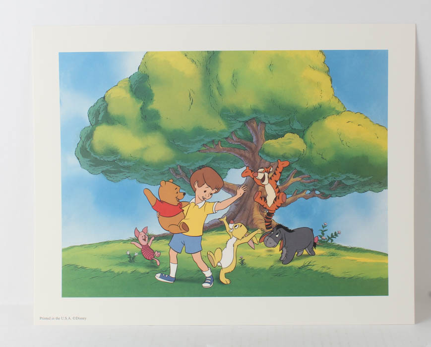 Disney's "Winnie The Pooh" Exclusive Lithograph Portfolio