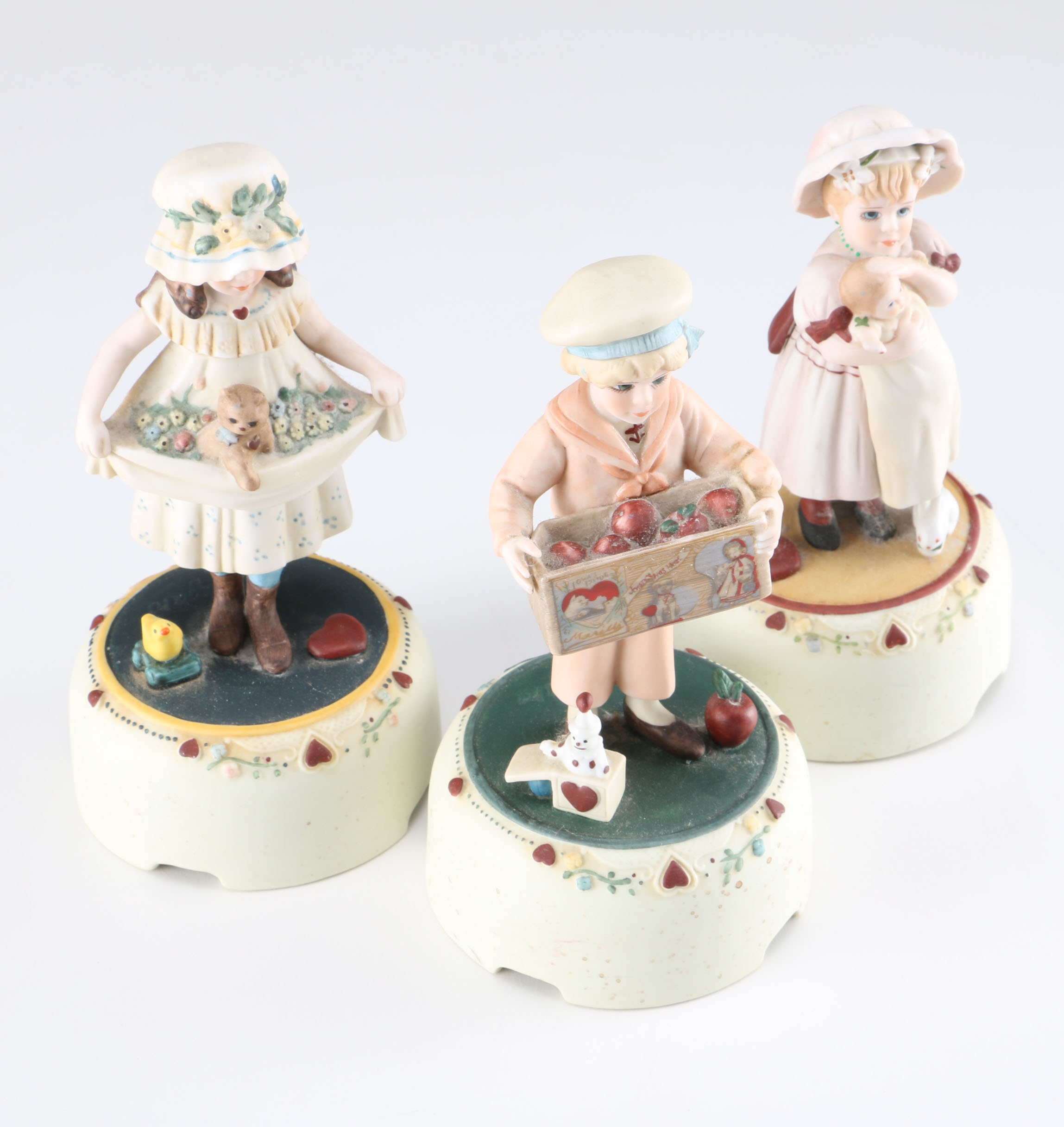 Jan Hagara Music Box Figurine Set