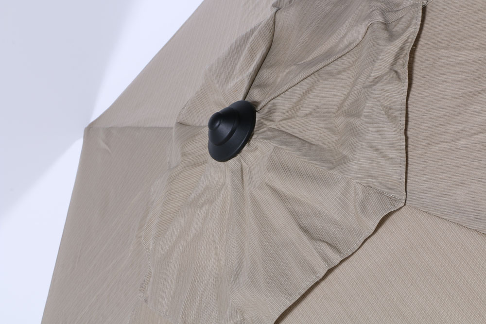 Threshold Outdoor Tan Umbrella