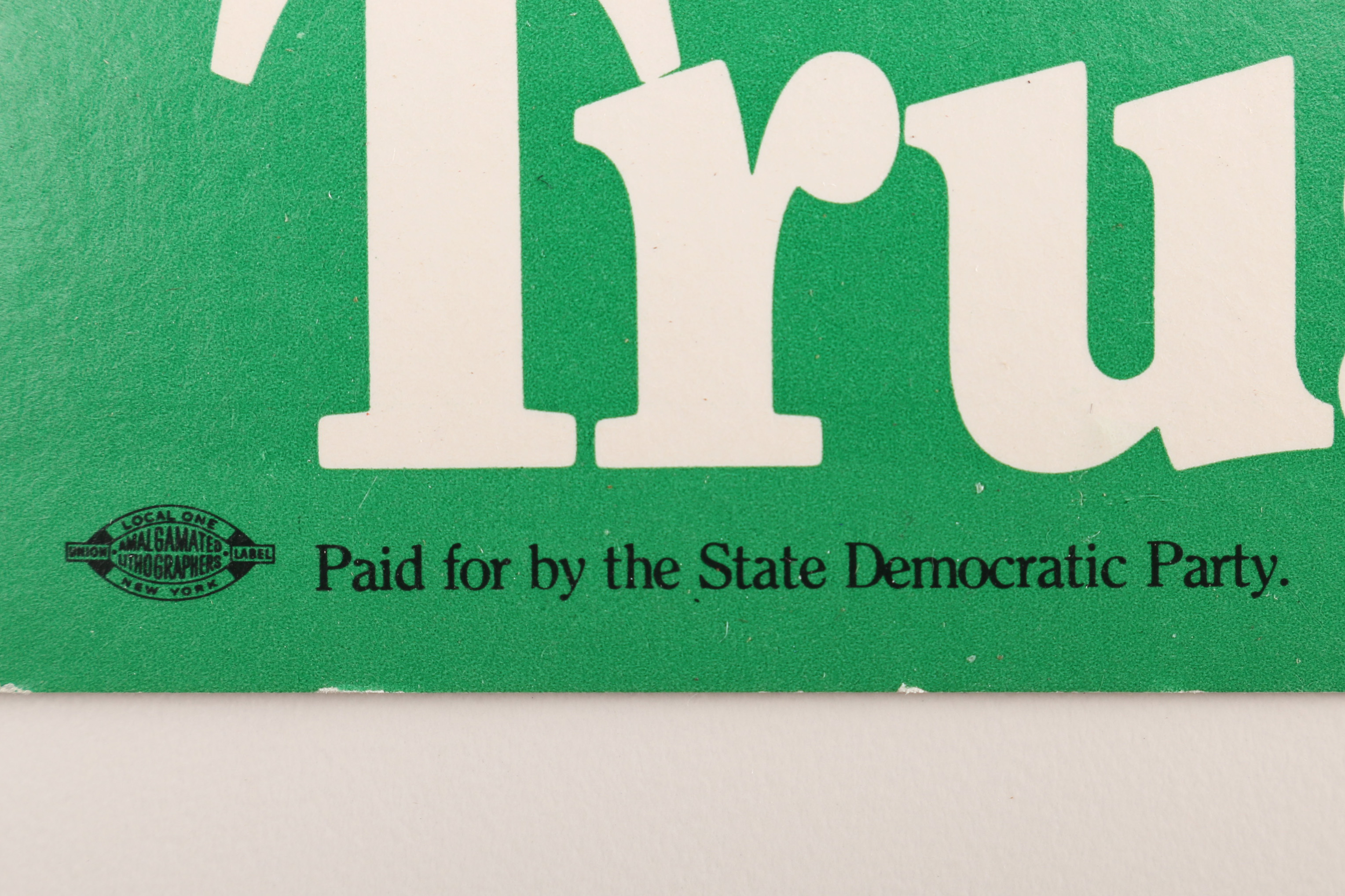 Various Democratic Campaign Memorabilia
