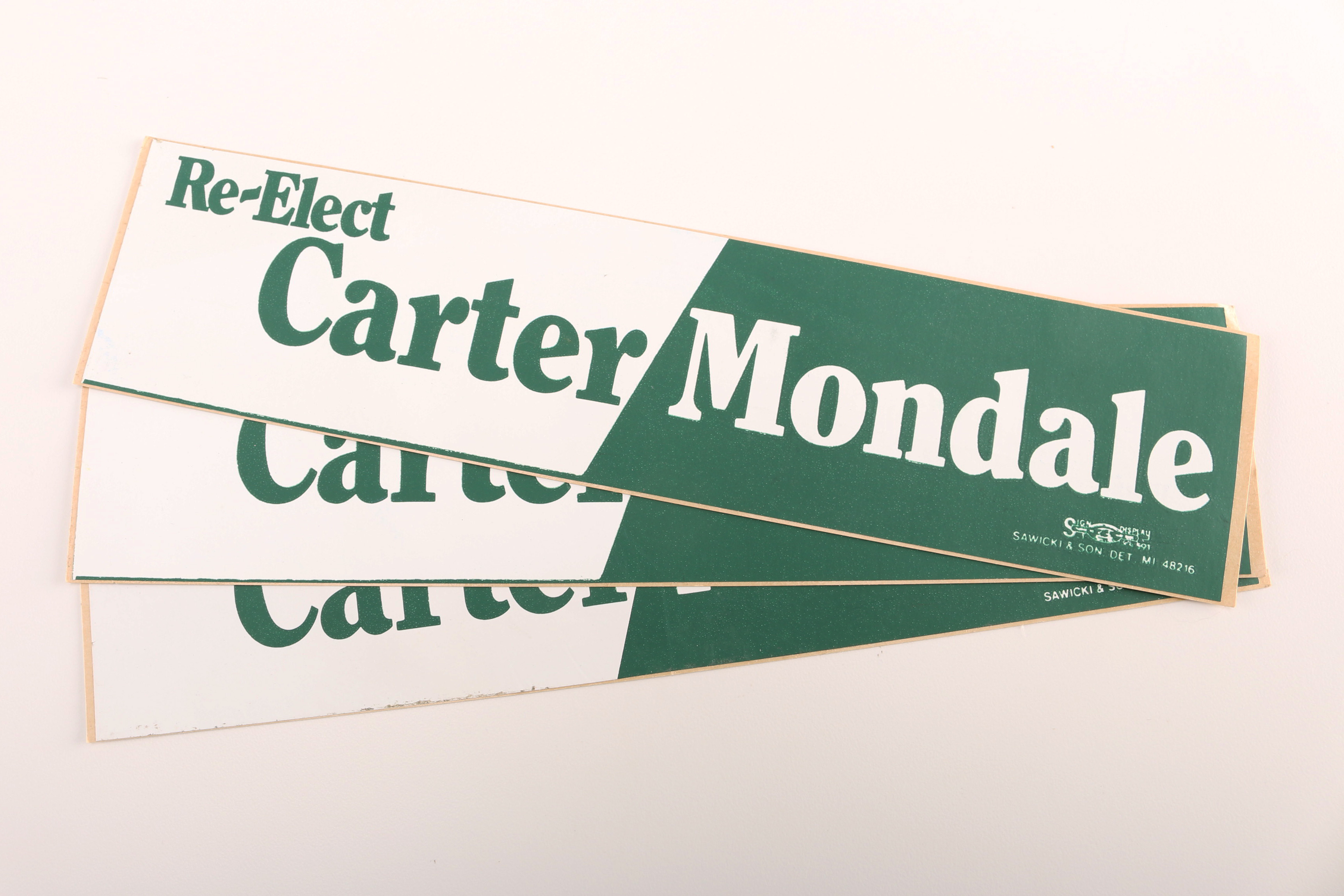 Various Democratic Campaign Memorabilia