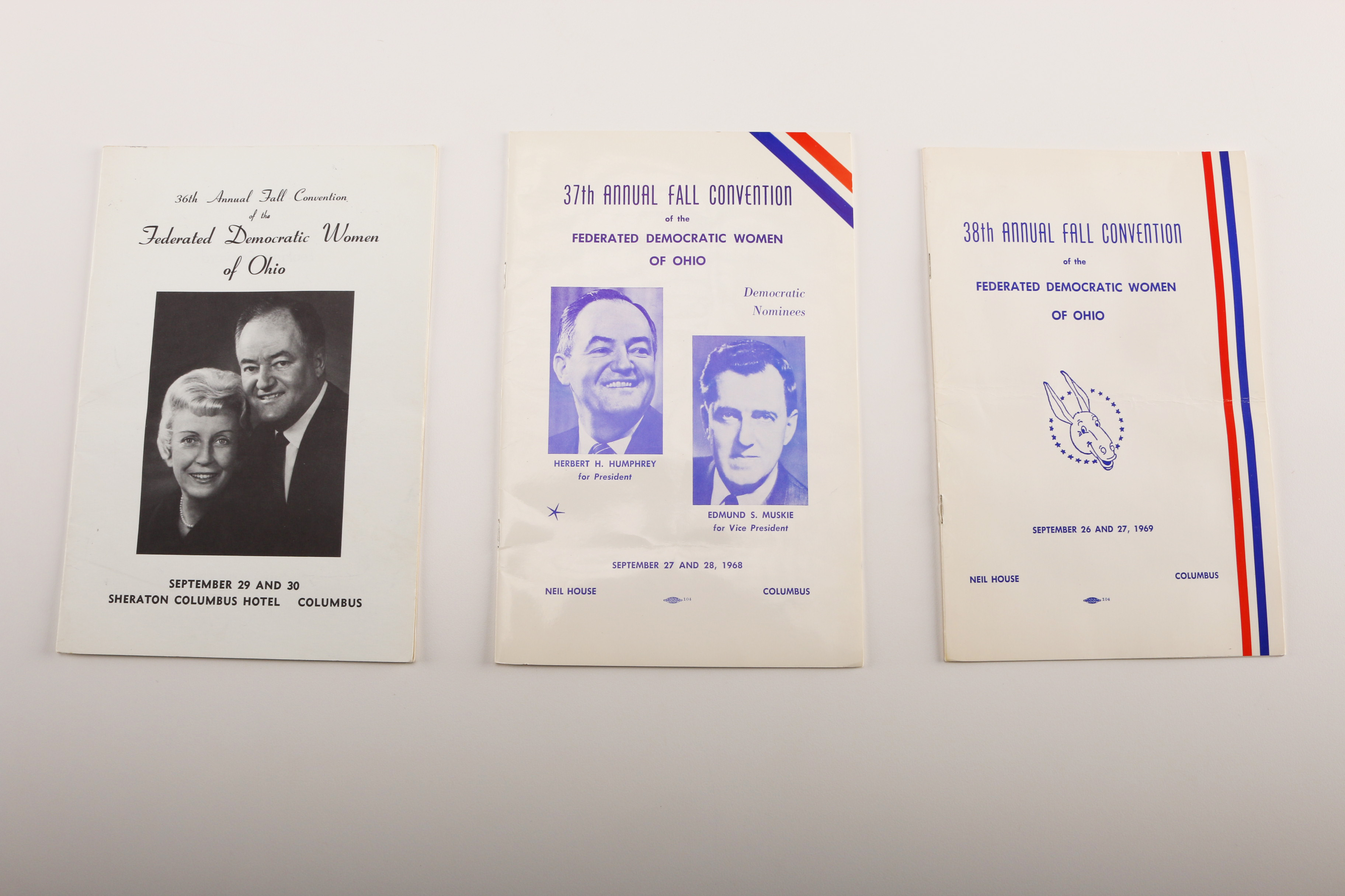 Various Democratic Campaign Memorabilia