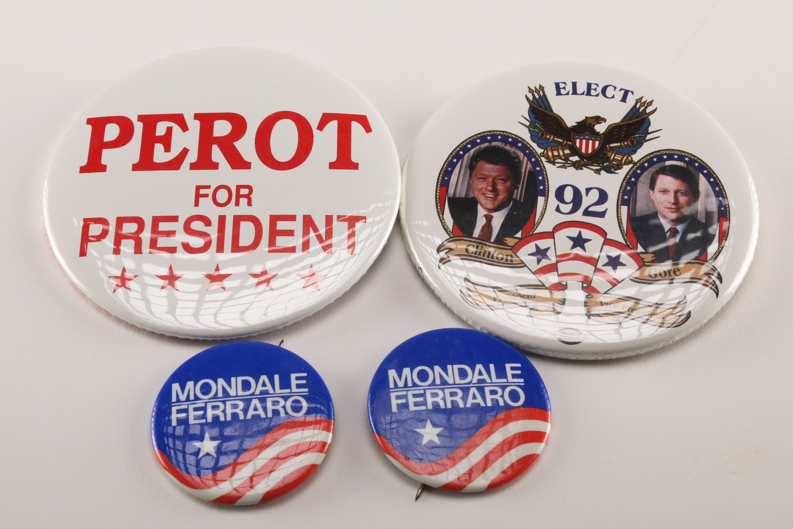 Various Democratic Campaign Memorabilia