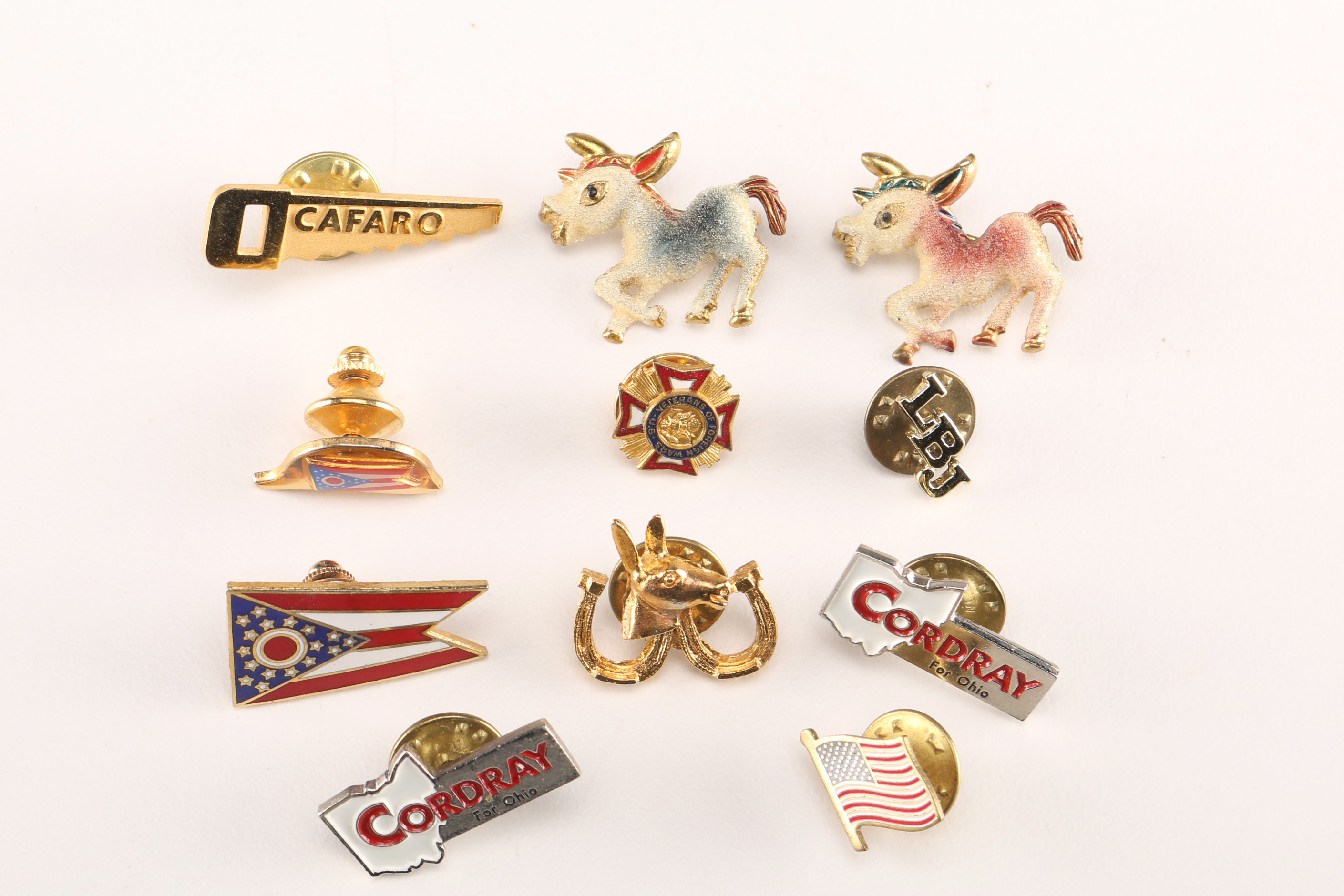 Various Democratic Campaign Memorabilia