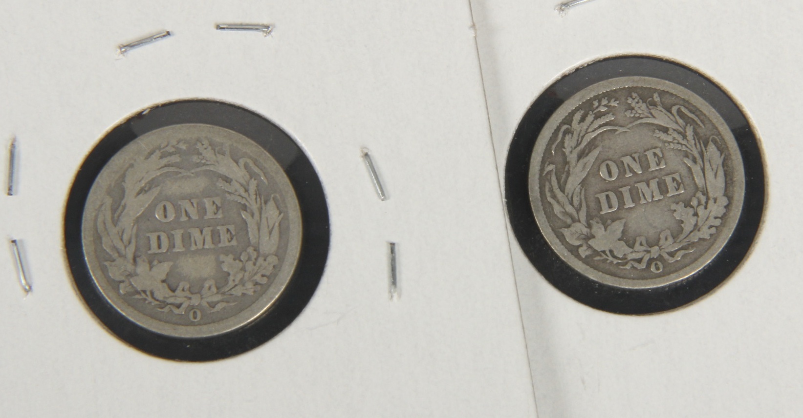 Collection of Barber Silver Dimes