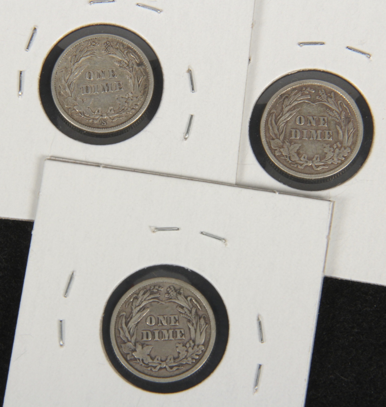 Collection of Barber Silver Dimes