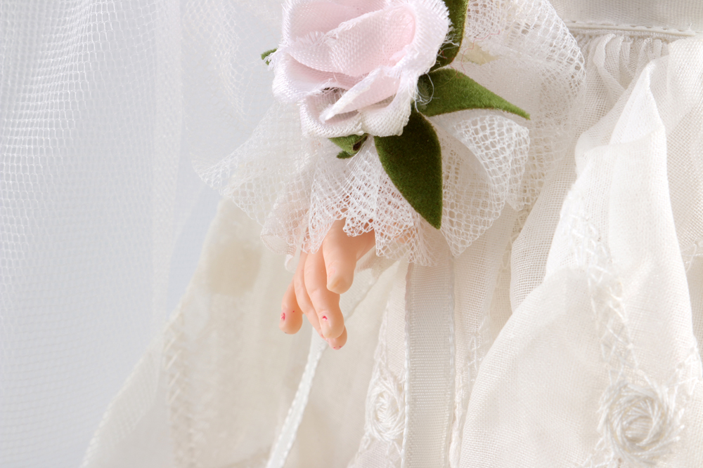 Vintage Bride Doll