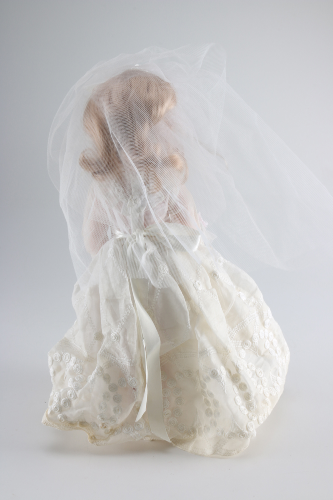 Vintage Bride Doll