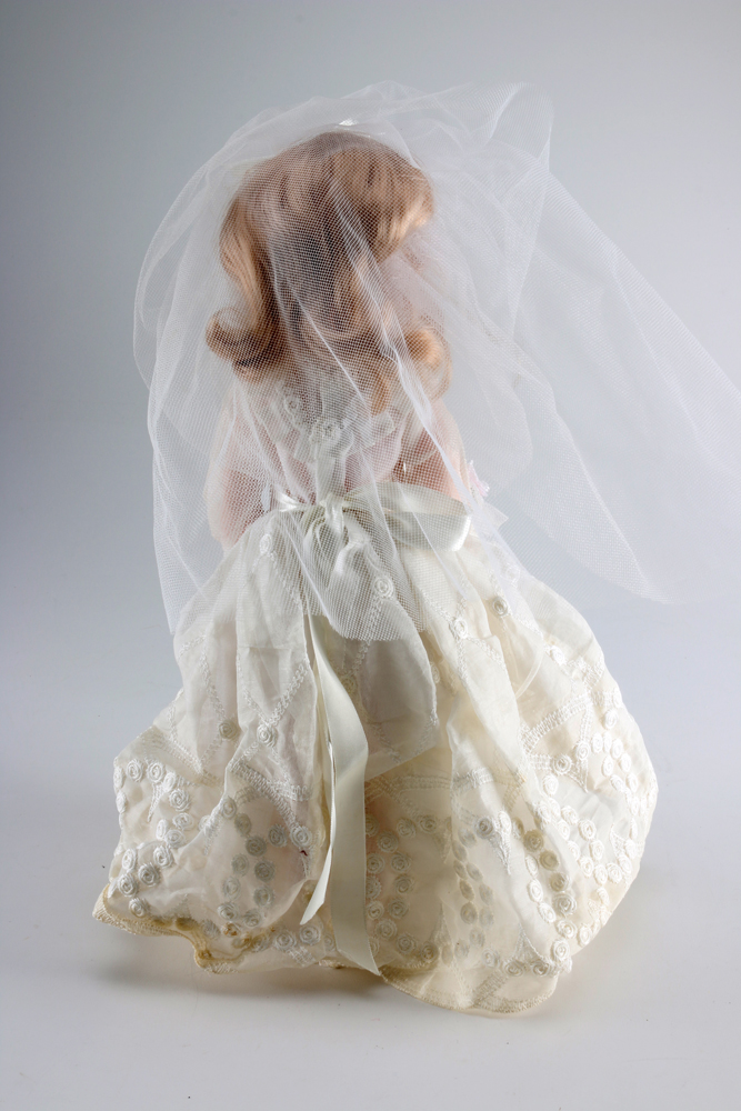 Vintage Bride Doll