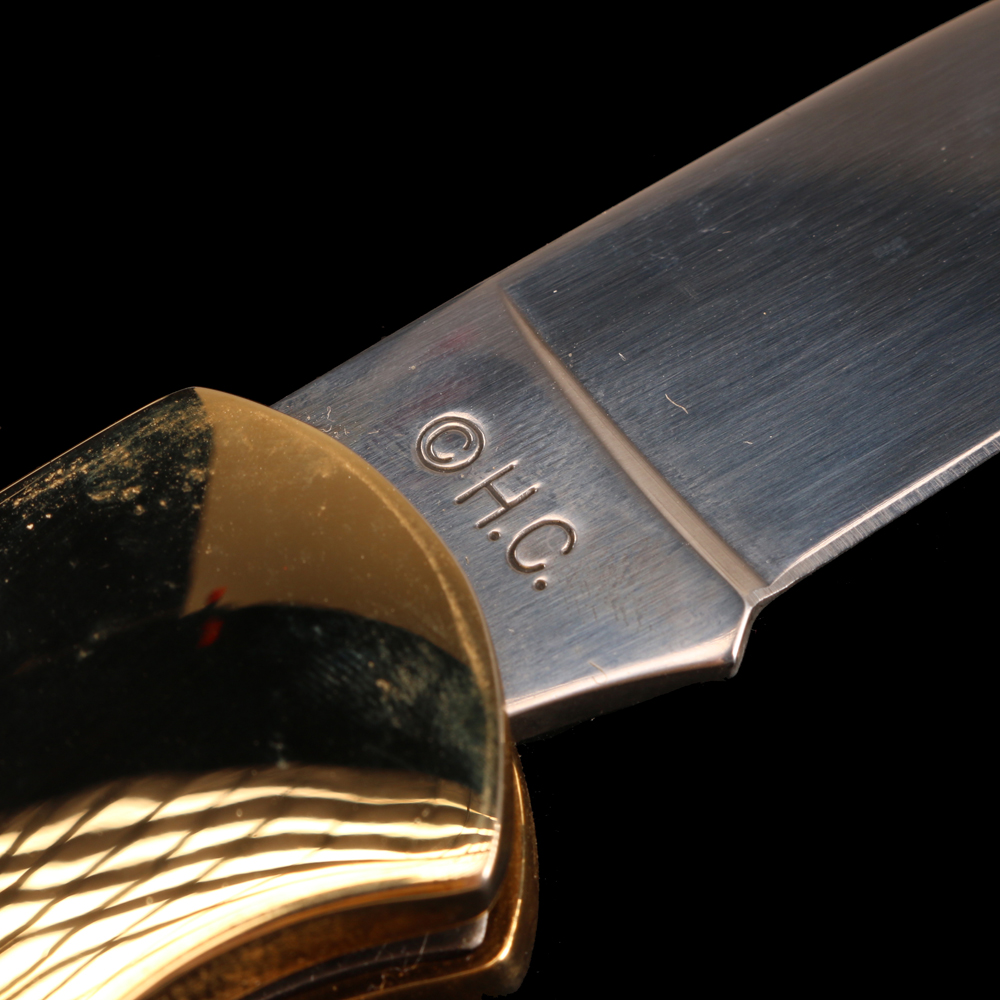 Set of Three Collectible Wolf Knives