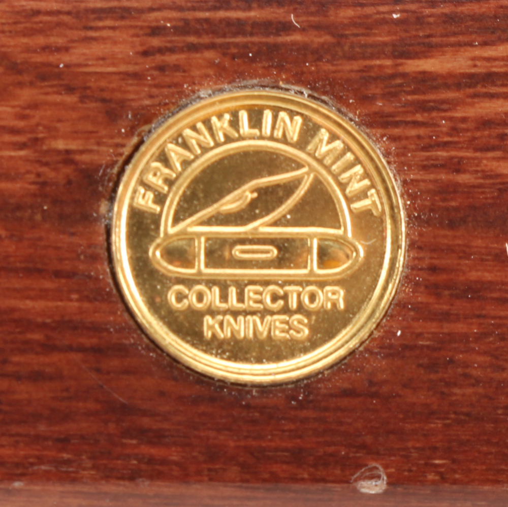 Set of Three Collectible Wolf Knives