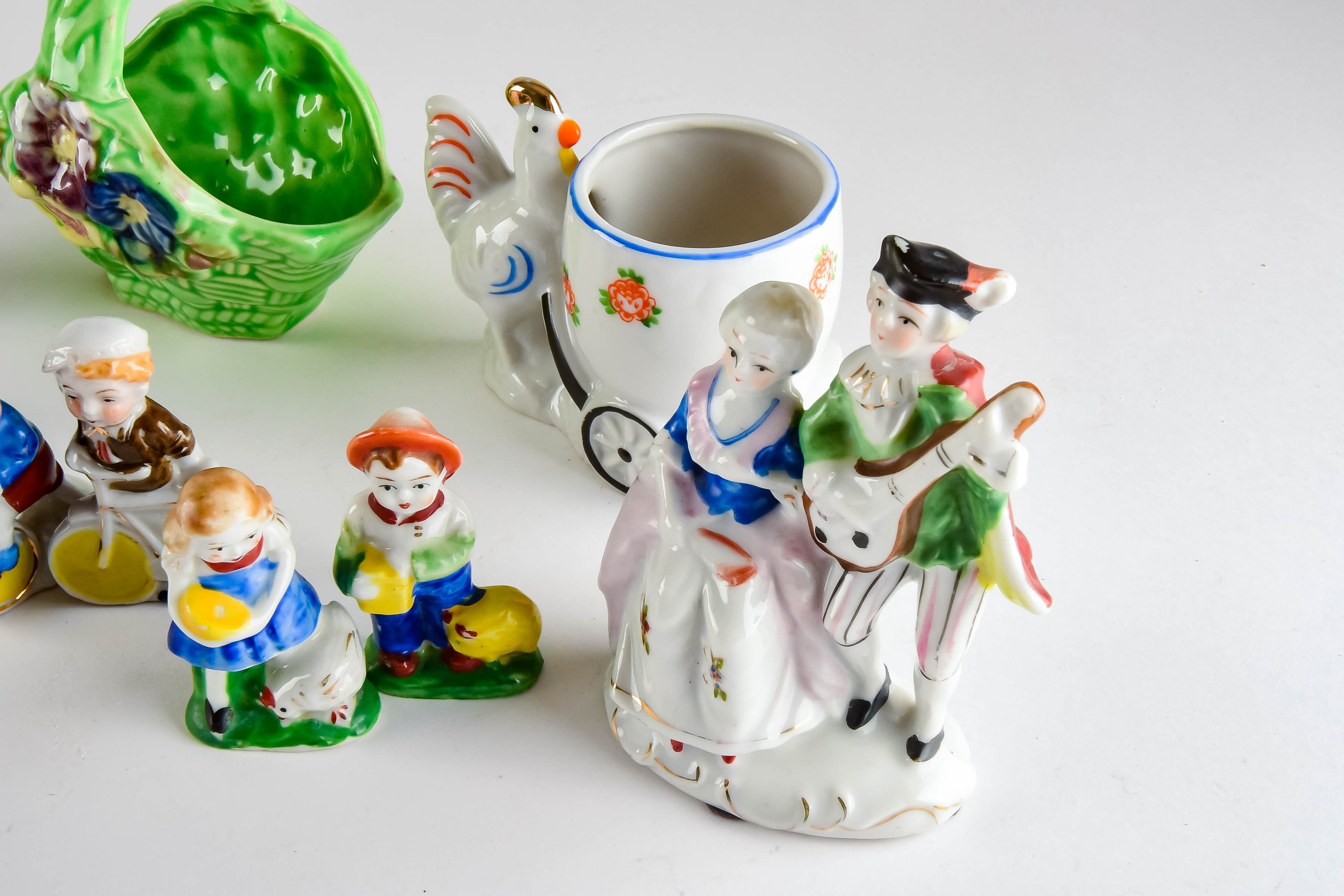 Vintage Occupied Japan Ceramic Figurines