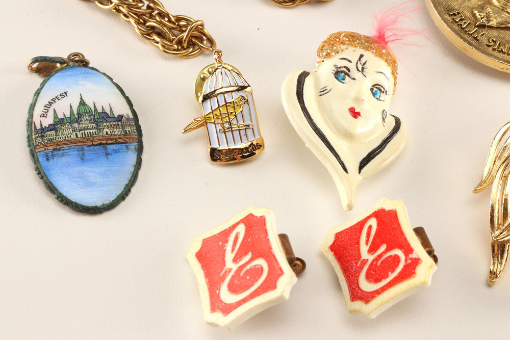 Collection of Vintage Costume Jewelry